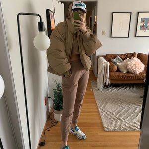 SELLING AS SET - Tan Lulu Jogger Set